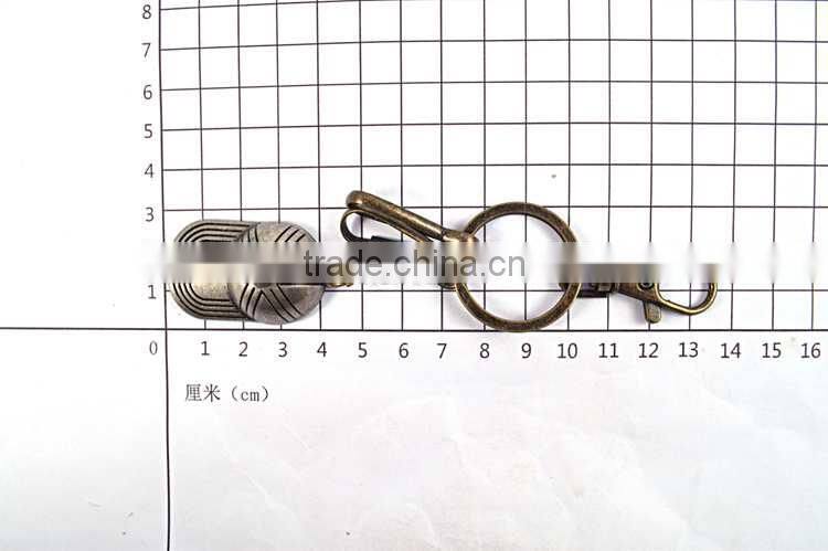 custom metal creative christmas gift man keychain promotional