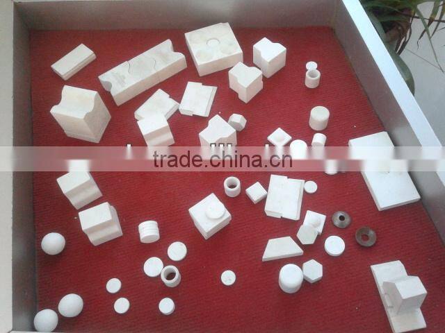 92% AL2O3 high alumina ling brick thickness 50mm