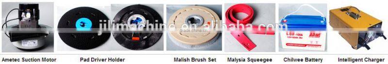 SA1-Q530/60 with Italy Ametek suction motor battery power automatic floor scrubbers economic floor scrubber dryer