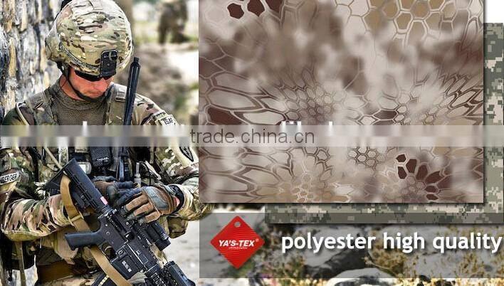 China Waterproof 100% Nylon Camouflage Printed Military Uniform Fabric