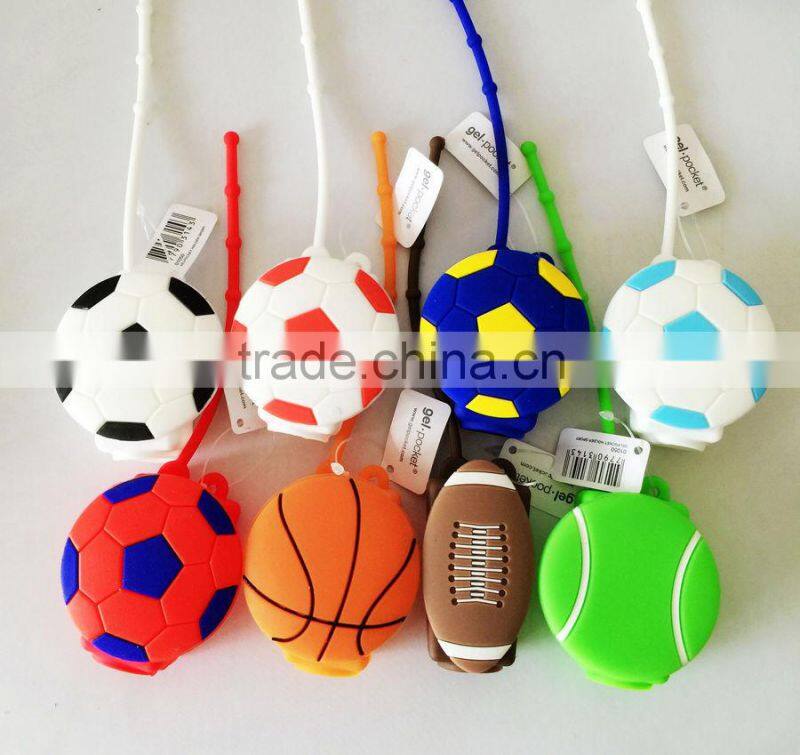 Silicone hand gel sanitizer cover holder 30ml bbw