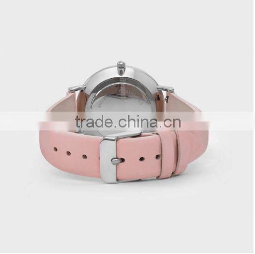 Newest Pattern Pink Valentine Gift For Girl Wrist Watches Ladies Women 2016