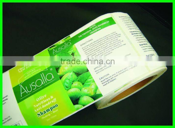 perfume label sticker