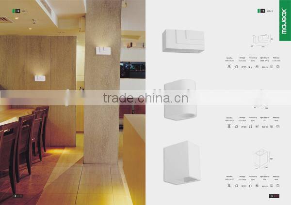 CE RoHS Modern european style Plaster home light