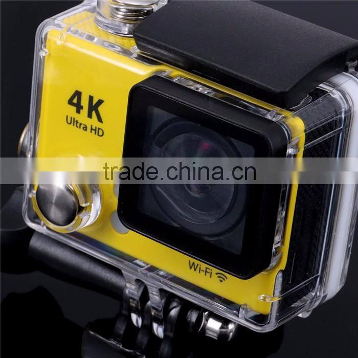 winait Ultra 4k wifi action camera waterproof Sunplus SPCA6350 with 170 degree 6G A+ HD Ultra-Wide Fish-eye Len sports camera