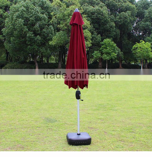 Wholesale 2.7m garden rain-proof straight pole aluminum umbrella