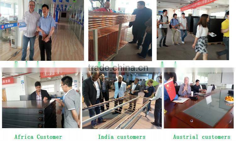 Popular style The Separated pressurized balcony wall-mounted solar water heater with CE certificate ( manufacturer )