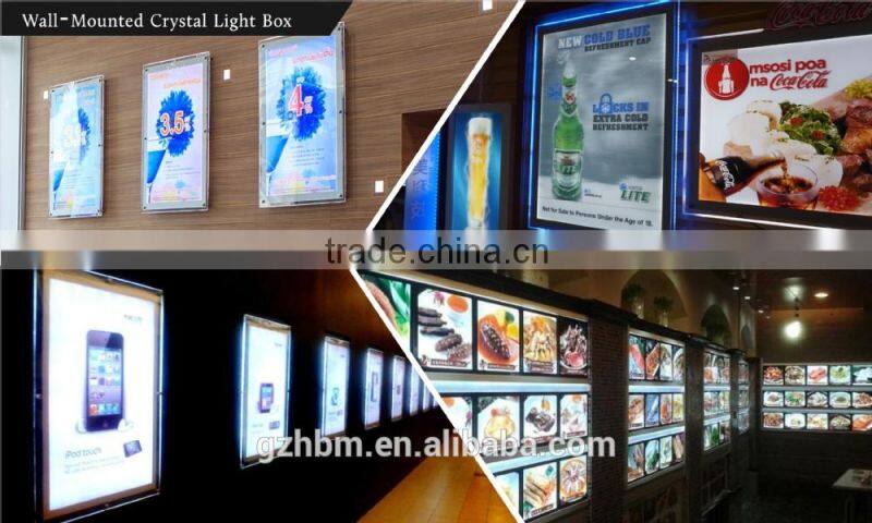 high brightness acrylic led ultra slim light guide panel
