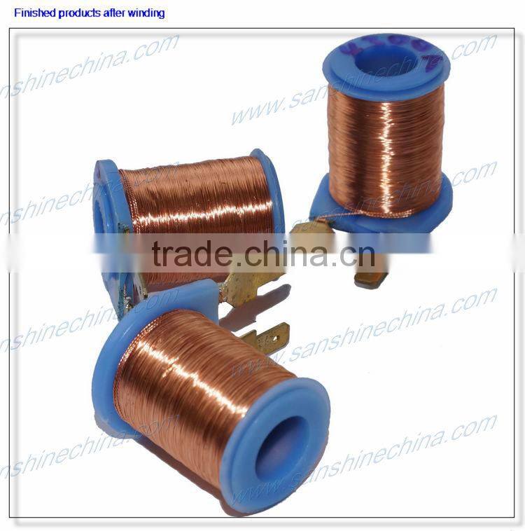 SS966T 6 spindles automatic fine wire twisting transformer coil winding machine