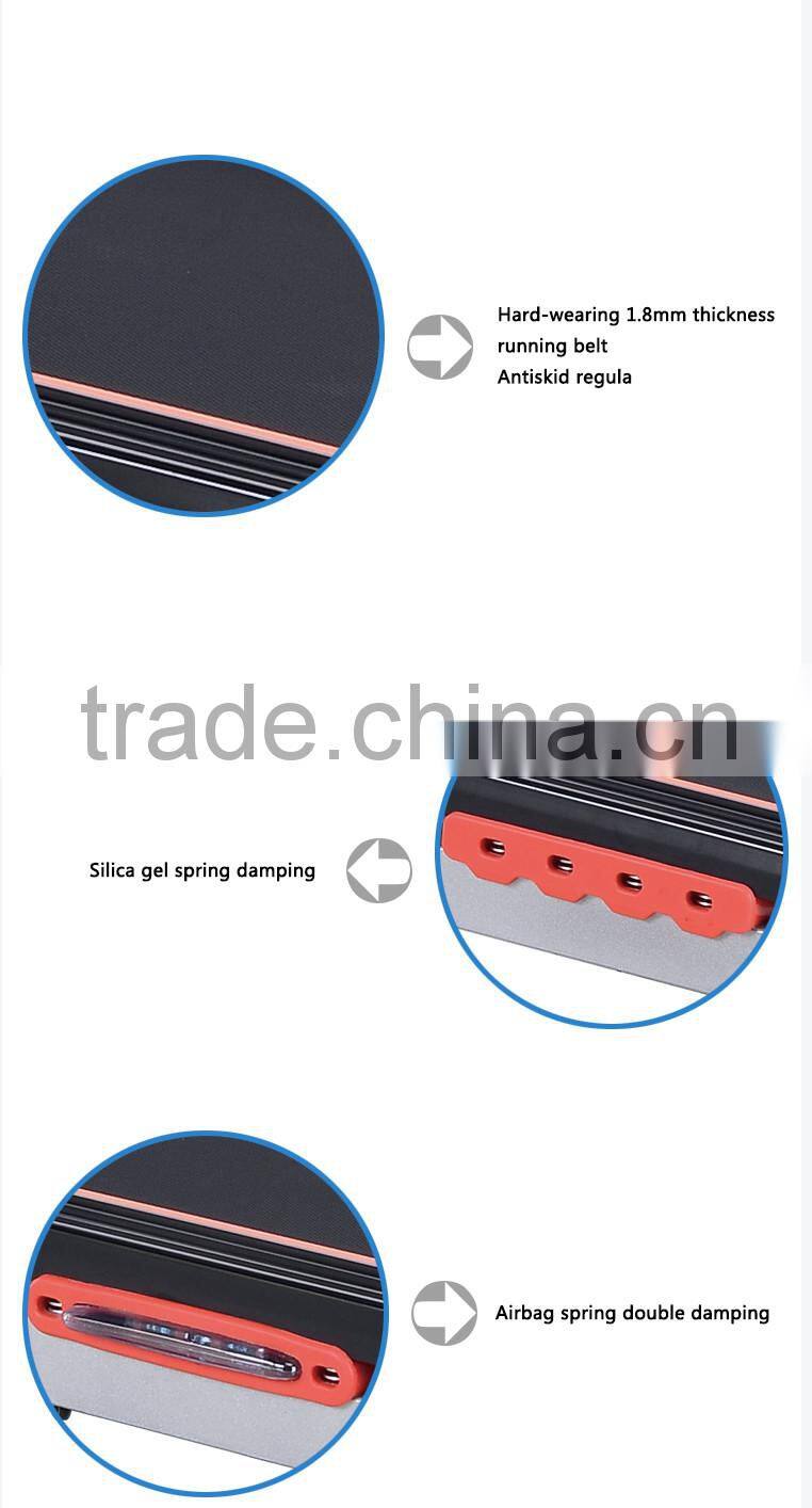 Home use body building portable exercise treadmill fitness equipment