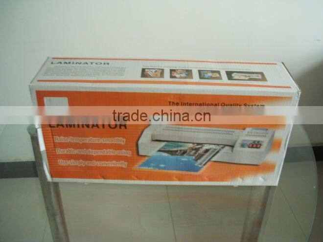 320 A3 hot press laminator for dragon pvc sheet