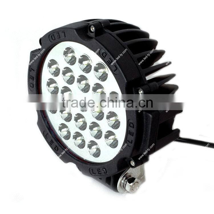 Hot sale!offroad led work light 63W led work light Epistar led round lamp