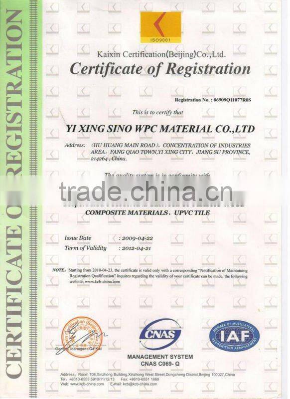 best-selling new co-extrusion wpc decorative flower pot