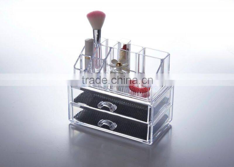 PS wholesale makeup storage transparent makeup kit box
