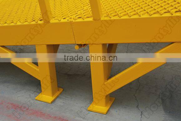 china supplier CE hydraulic dock ramp for truck/truck loading ramp