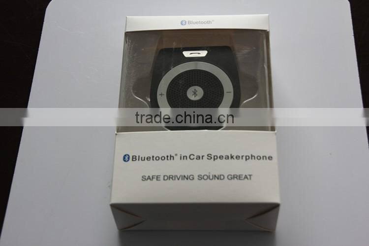 Dsp technology bluetooth handsfree car kit,Mini wireless car speakerphone