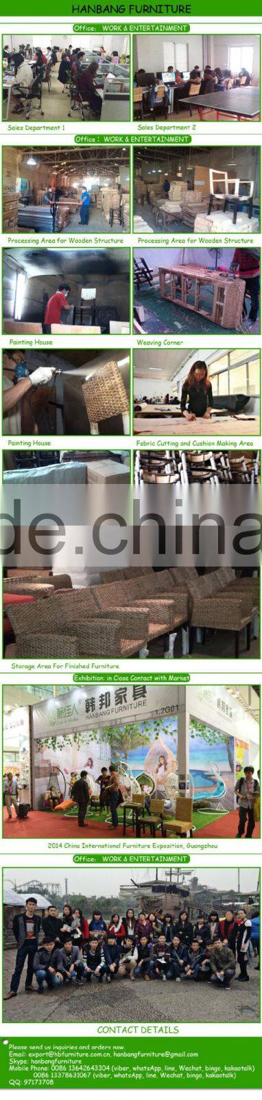 China Design Cafe Coffee Interior Wooden Handmade Weave Bali Water Hyacinth Seagrass Wicker Restaurant Chairs