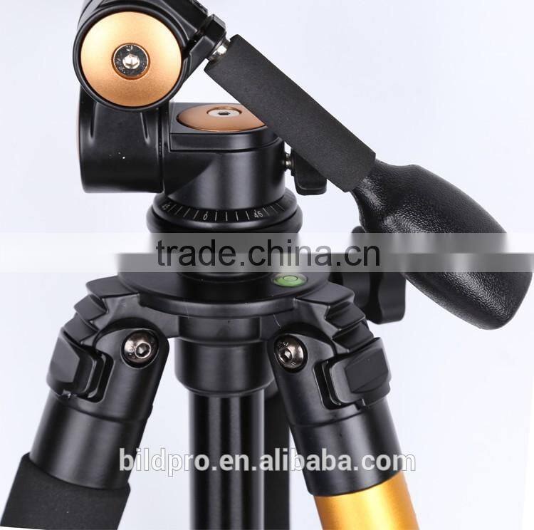 BILDPRO 1.8m Hydraulic Tripod Professional Camera Stand 32mm Aluminum Leg