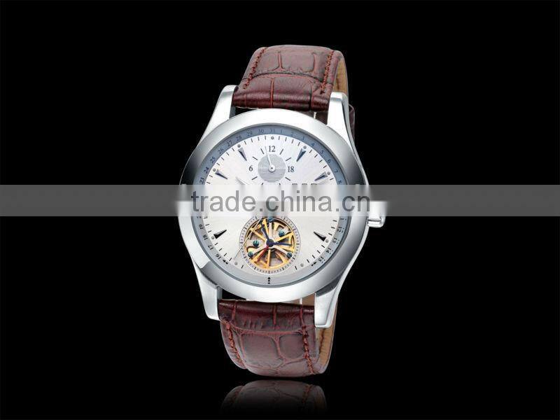 Magnificent Moon Phase Men's Stainless Steel Automatic Mechanical Watch
