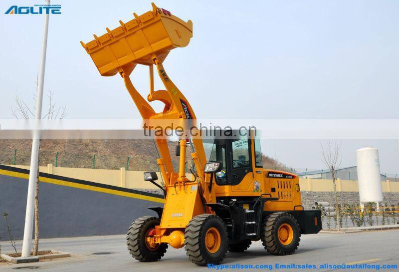 AOLITE 927FZ tractor front end loader with snow blower