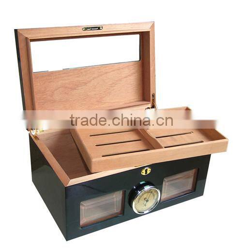 New Design Empty Wooden Cigar Display Boxes