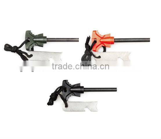 Magnesium Fire Starter Kit 12,000 Strikes Perfect For Survival And Camping