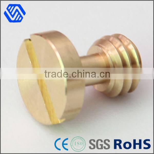 digital steel 1/4" brass camera screw without D riing