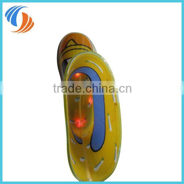 New PVC Yellow Donald Duck Printing Kids rain boots Light outsole