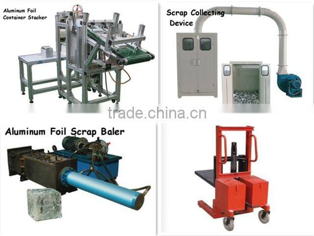 With Its Equipment Aluminum Foil Container Making Machine