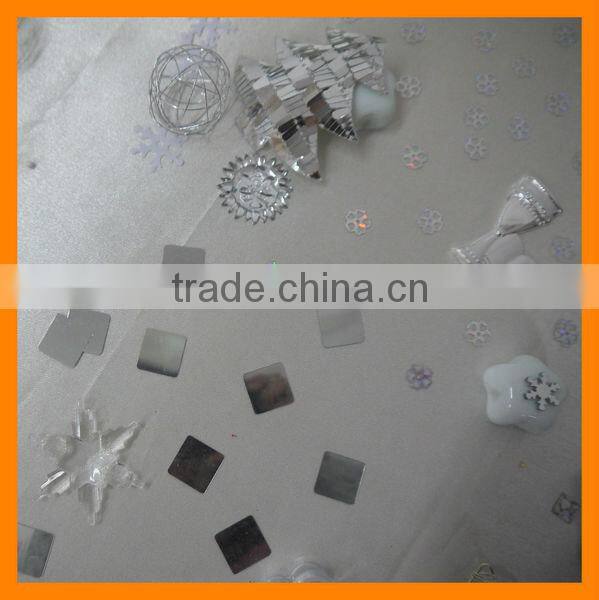 Silver Christmas Table Decoration