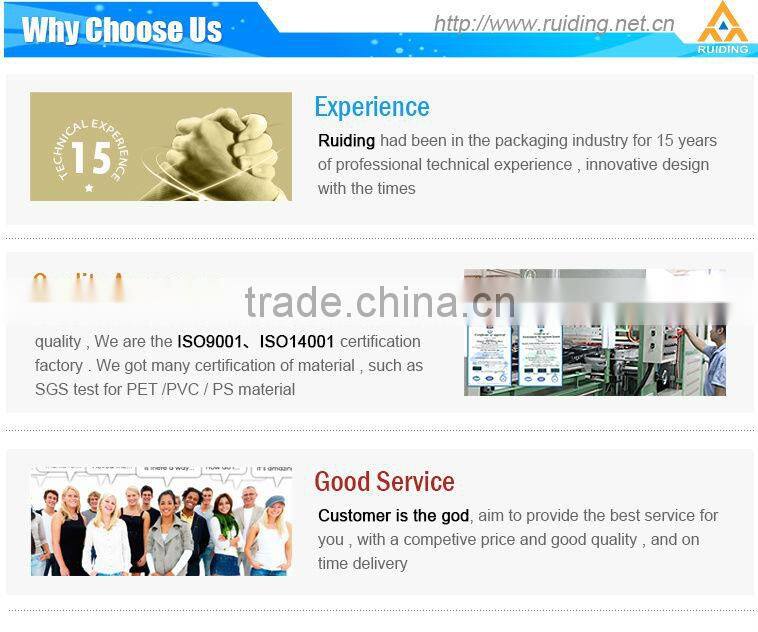 retail blister light box for glove packing