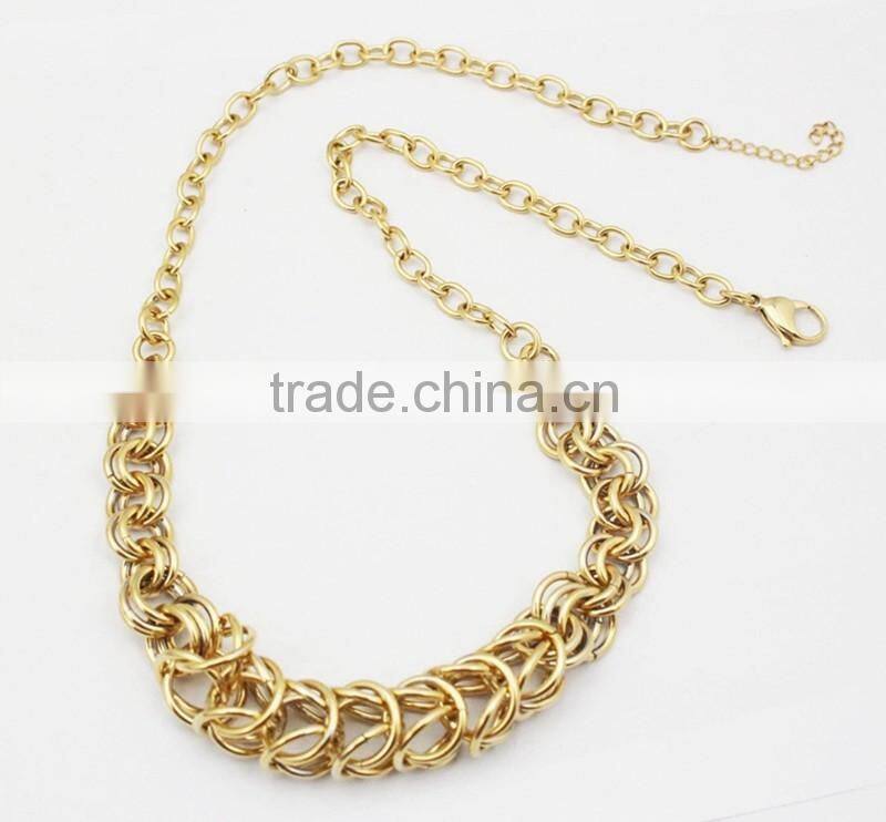 2016 Top Selling African Gold Long Chain Jewelry Necklace