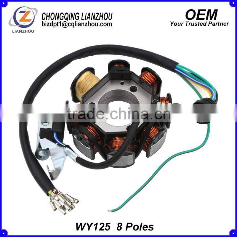 Motorcycle Engine Parts WY125 Magneto Stator Coil