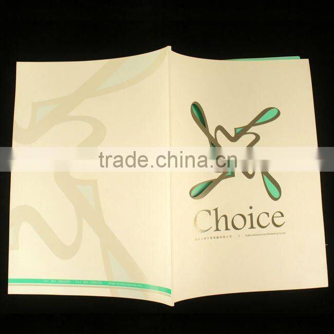 Colorful personalized brochure