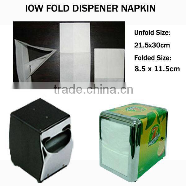 Low fold Dispenser napkin