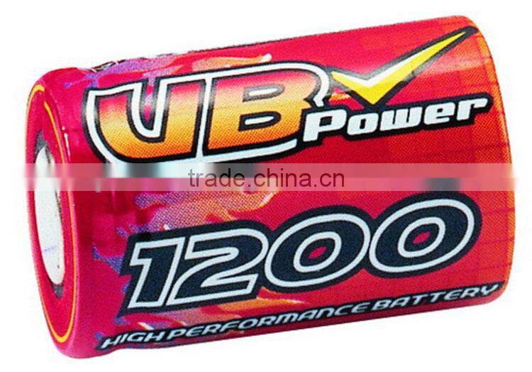 Nimh rechargeable High Drain battery AA SC 1.2V 1200mah Nickel metal hydride rechargeable battery