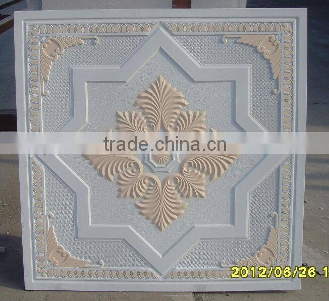 new colour gypsum ceiling board with fiberglass