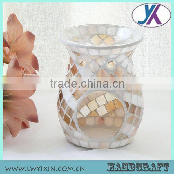 Hand made new design glass mosaic incense oil burner