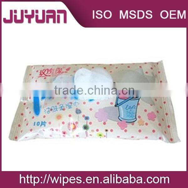 custom-made facial cleaning after shaving care wet wipes