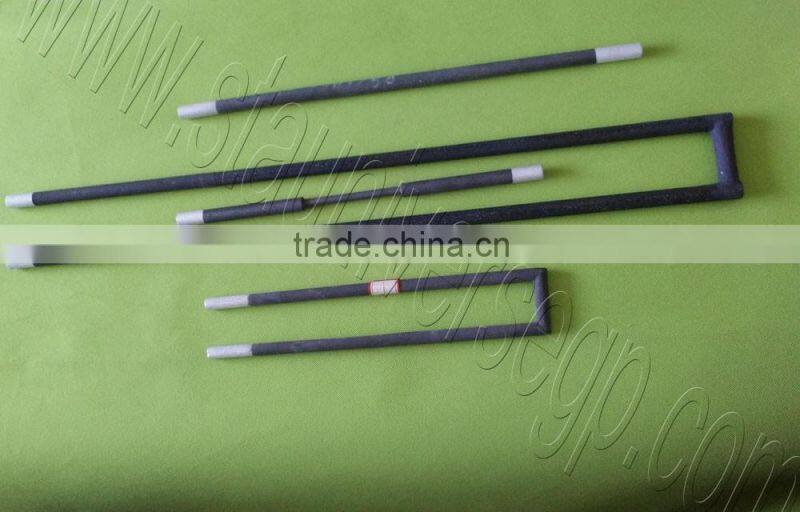 STA 1400C 1500C 1600C sic elements silicon carbide heating rod for klin