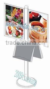 Manufacturer Eco-friendly Printed Cardboard Poster Display Stand
