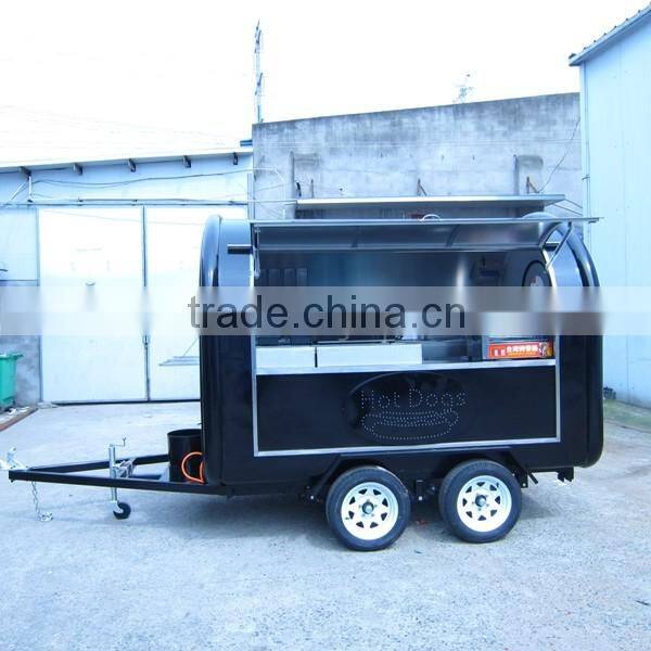 food truck mobile tornado potato food warmer carts XR-FC280 D