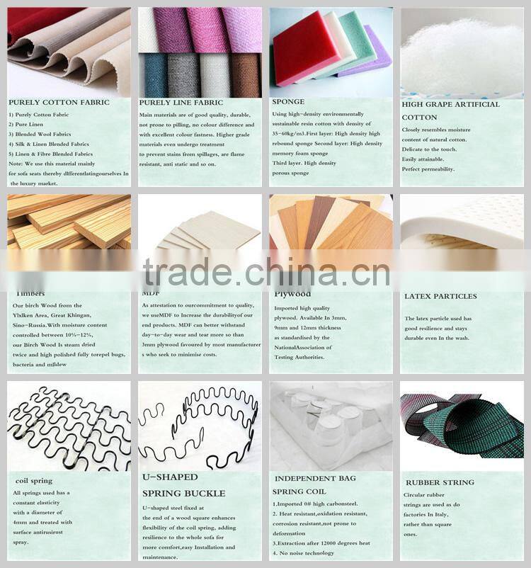 Warm and Sweet leather and fabric sofa sets for sale from original supplier