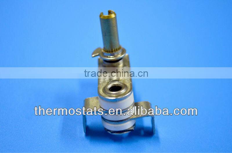 stove style adjustable bimetallic thermostat/termostat