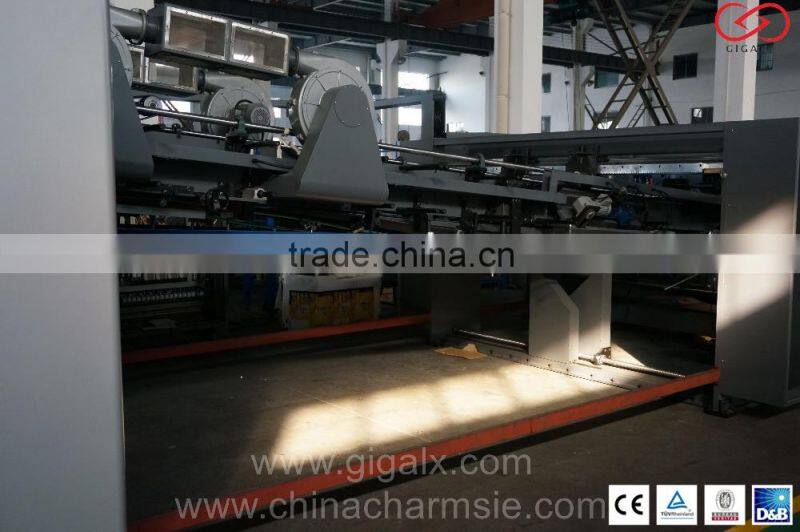 GIGA LX Folder Gluer Online With Carton Box Making Machine