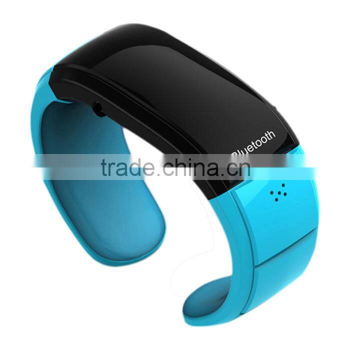 Healthy cheapest bluetooth bracelet with hands free music player vibrating bluetooth watch WT-20