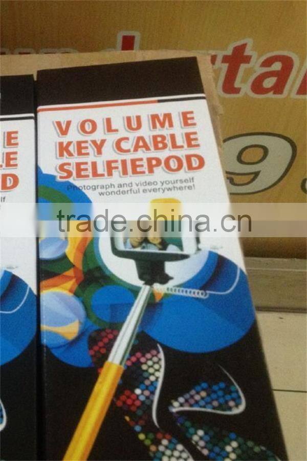 2015 Factory Price Wholesale Extendable Handheld Mobile Monopod Selfie Timer Stick Z07-7