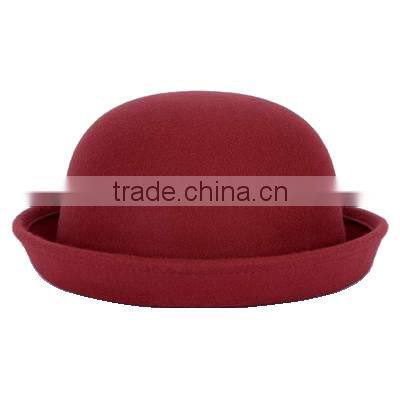 Wool Felt Bowler Hat for Children