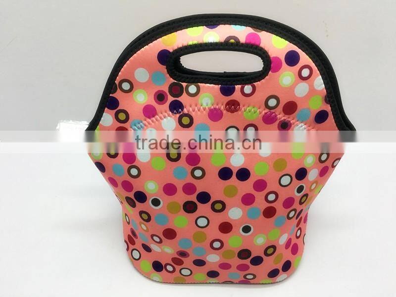 fashionable neoprene lunch bag / meal package
