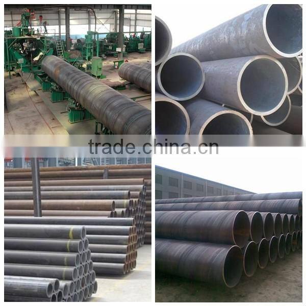 China supplier 100mm diameter zinc steel welded tube
